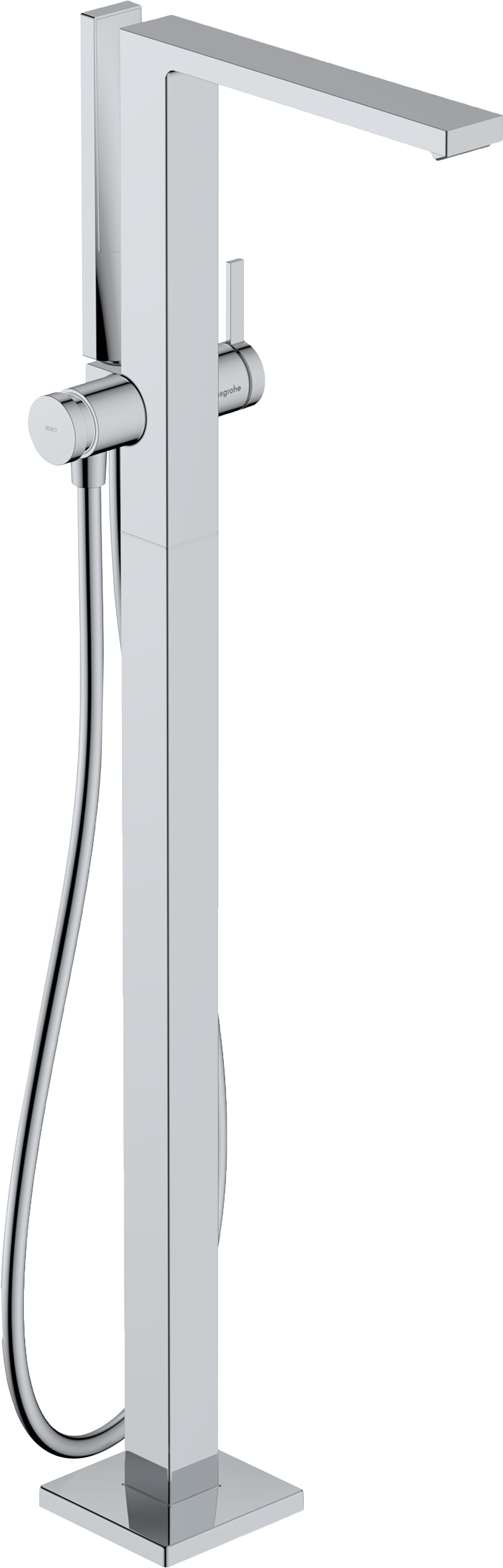 Hansgrohe Tecturis E Mischarmatur Badewannenarmatur Chrom Glänzend