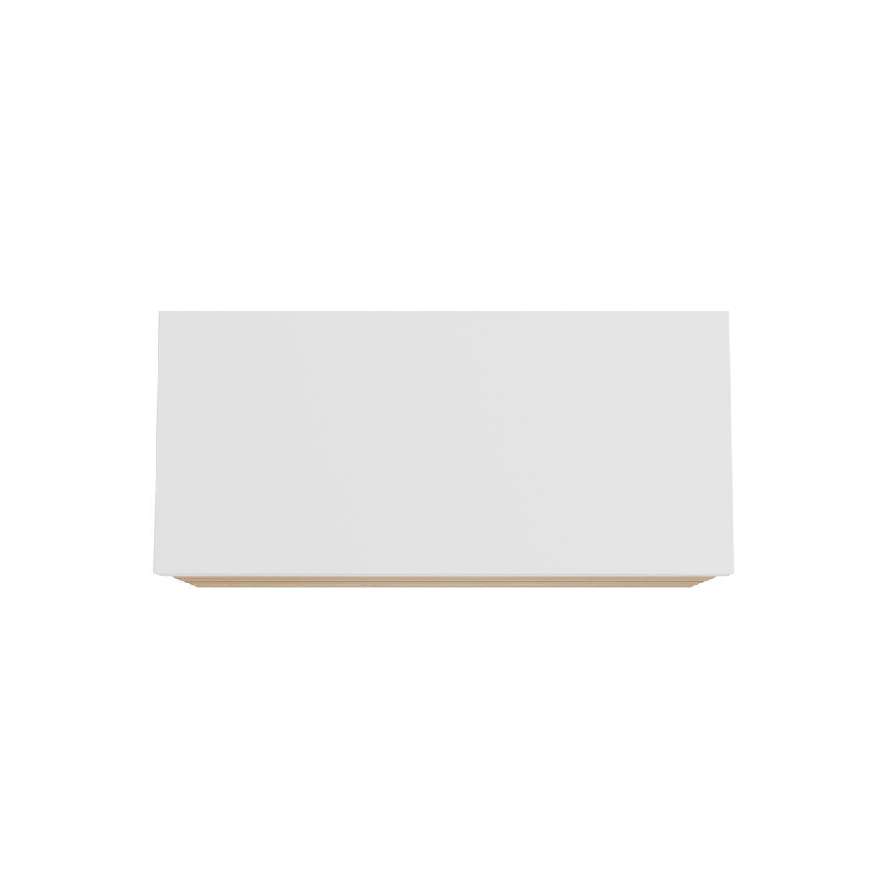 Balmani Mitra meuble salle de bains suspendu 120 x 55 cm chêne naturel avec Dominus tablette simple ou double en solid surface blanc mat