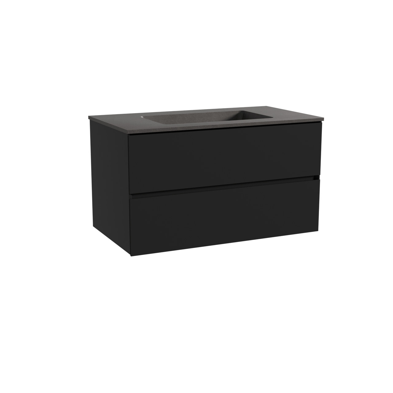 Storke Edge Badmöbel Set mit Scuro Waschtisch