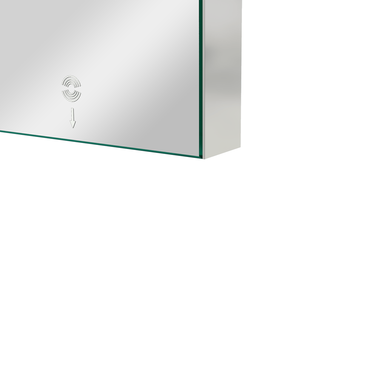 Storke Lucera rechthoekig badkamerspiegel 95 x 70 cm met spiegelverlichting en anti-damp