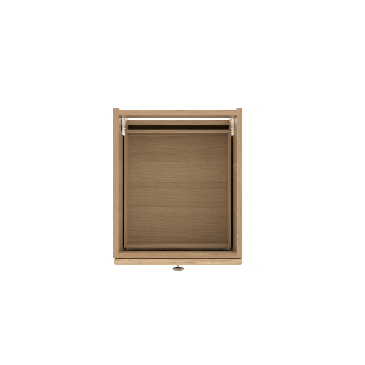 Balmani Lemon meuble sous-vasque suspendu 45 x 55 cm chêne vieilli 2 tiroirs