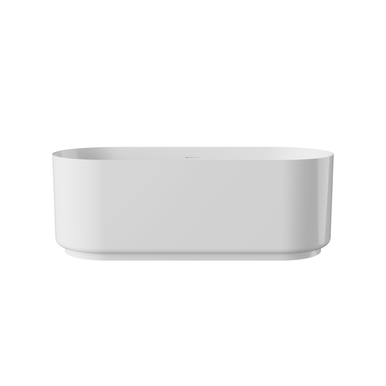 Balmani Scala Lite ovaal vrijstaand bad 170 x 70 cm acryl Glanzend Wit