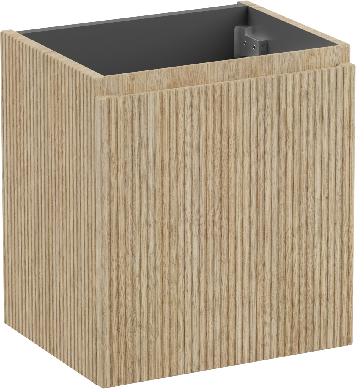 Storke Ribs zwevend wastafelonderkast 45 x 35 cm ruwe eik