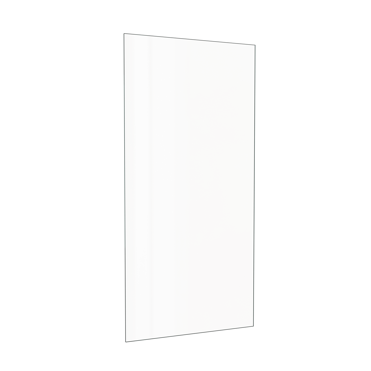 Balmani Senses Design zijpaneel 90 cm x 210 cm Helder glas