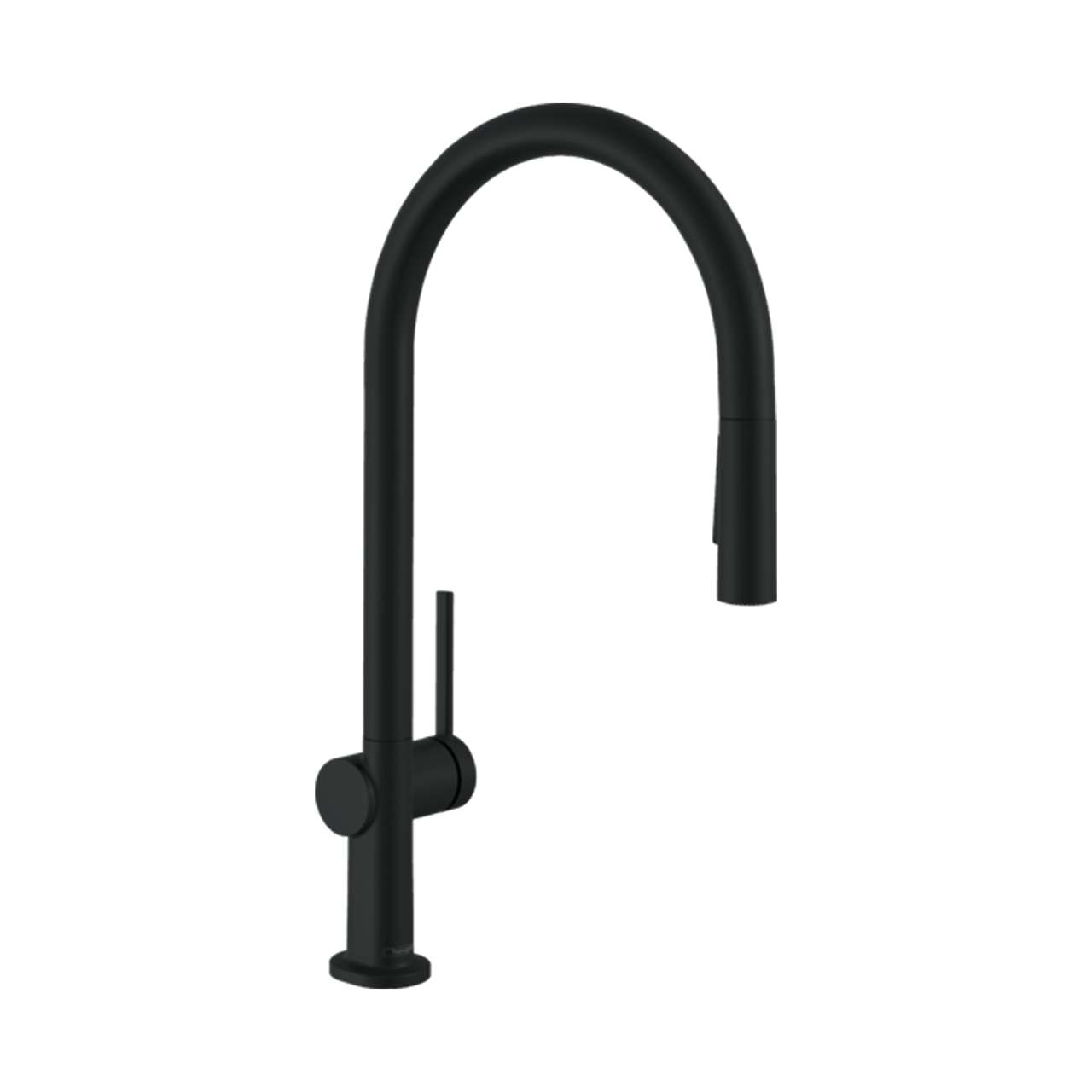Hansgrohe Talis M54 210 2jet keukenkraan met uittrekbare sproeikop mat zwart