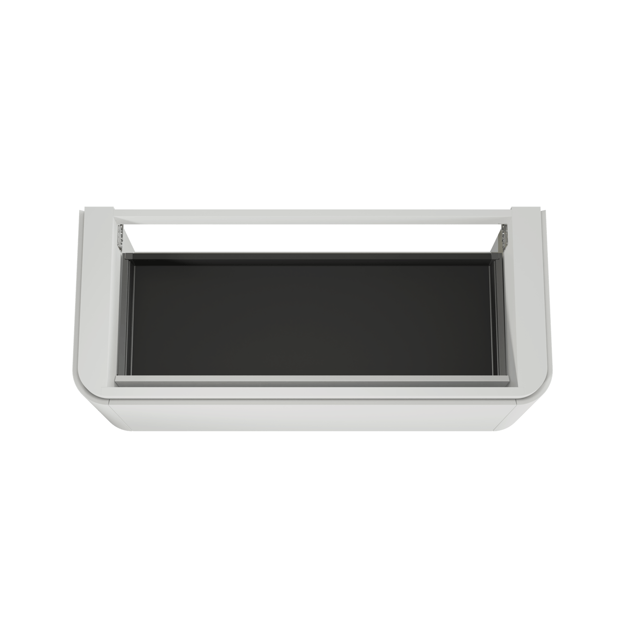 Balmani Moon meuble sous-lavabo suspendu 130 x 55 cm blanc mat 2 tiroirs