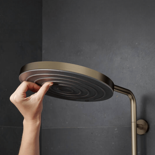 Hansgrohe Pulsify S260 Puro thermostatische kraan regendoucheset brushed bronze