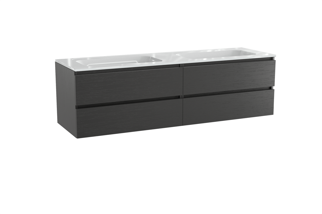 Balmani Lucida Badmöbel Set mit Tablo Strada Waschtisch