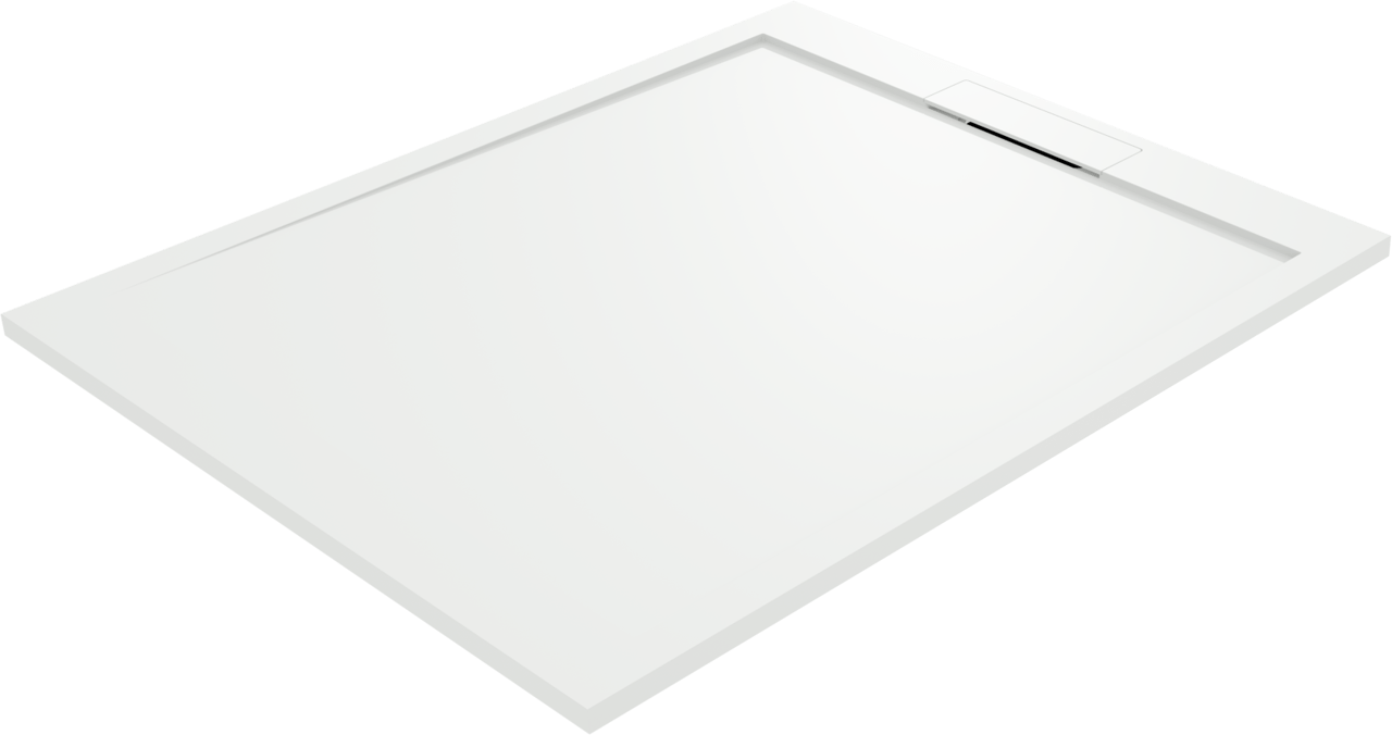 Balmani Andes receveur de douche 120 x 100 cm Solid Surface blanc mat
