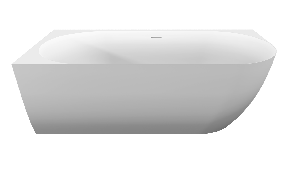 Luca Varess Otello 2-Personen-Eckbadewanne: links, 180 x 85 cm, Acryl, Weiß matt