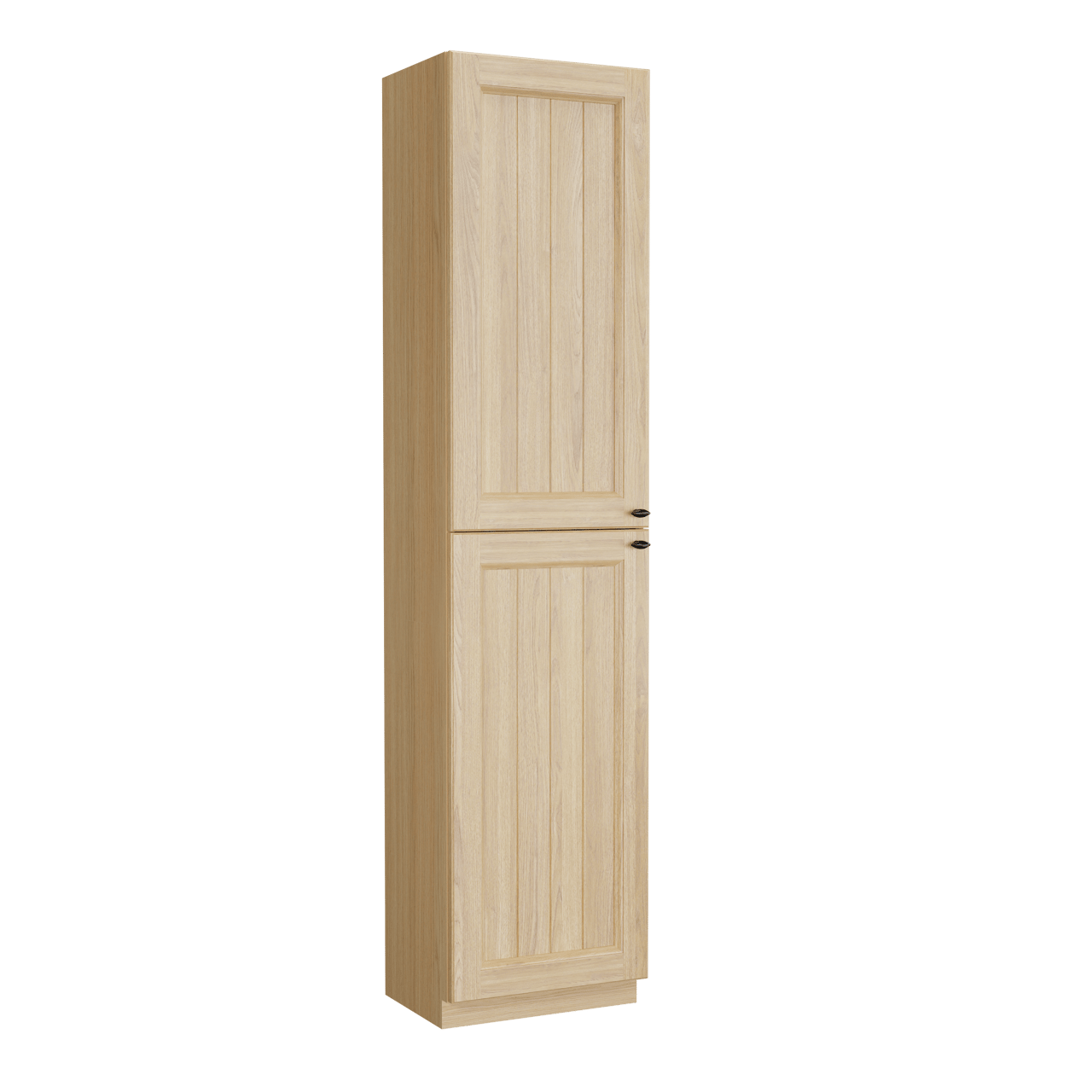 Balmani Lemon staande badkamerkast links Fineer natuur eik 45 x 35 x 195 cm