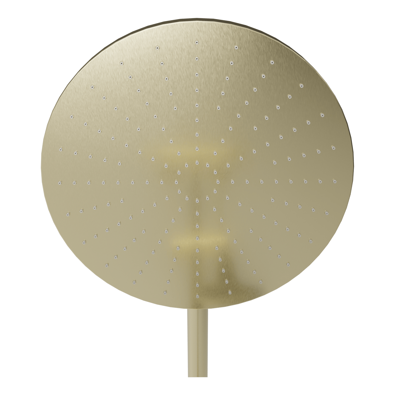 Blaufoss Nola 300 Regendusche Duschsystem mit Thermostatbatterie: Wandmontage, Brushed Champagne Gold