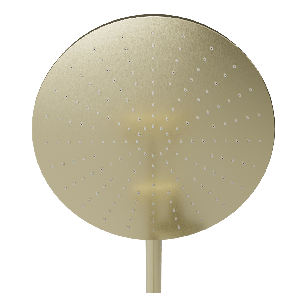 Blaufoss Nola 300 Regendusche Duschsystem mit Thermostatbatterie: Wandmontage, Brushed Champagne Gold