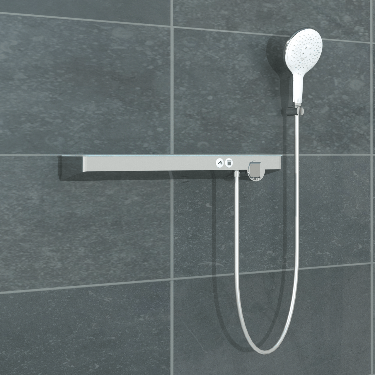 HansGrohe Isiflex Flexible de douche 160 cm pvc chrome