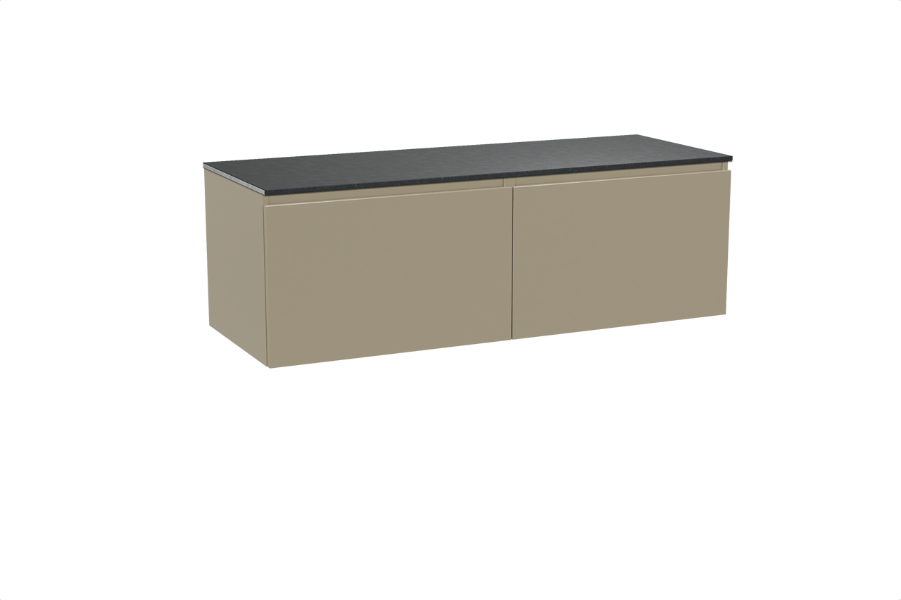 Balmani Sfera badkamermeubel met Stretto wastafelblad voor waskom(men)