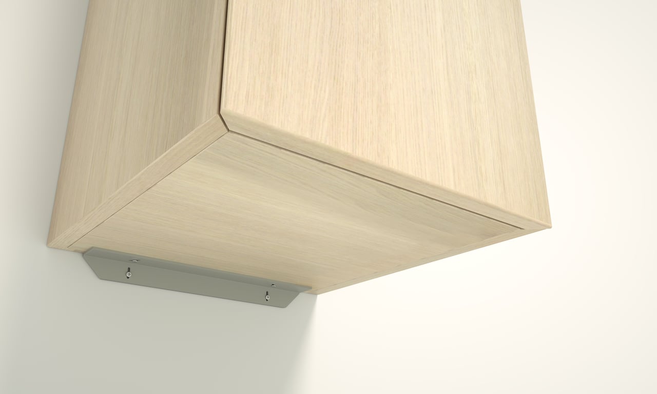 Santeg UniSupport Stützprofil Hochschrank, grau, 35 cm