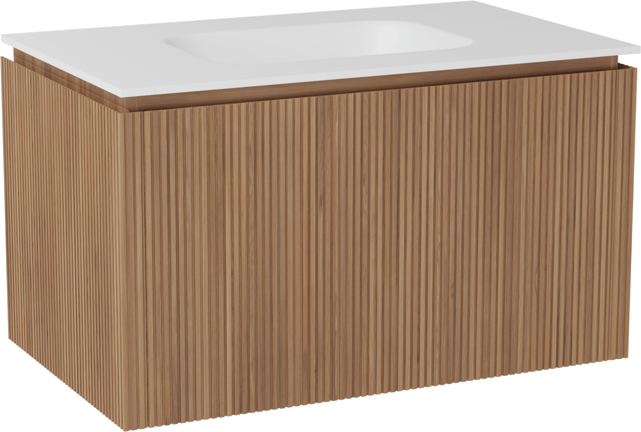 Balmani Eclips badkamermeubel met Tablo Arcato wastafel, exclusief crepine