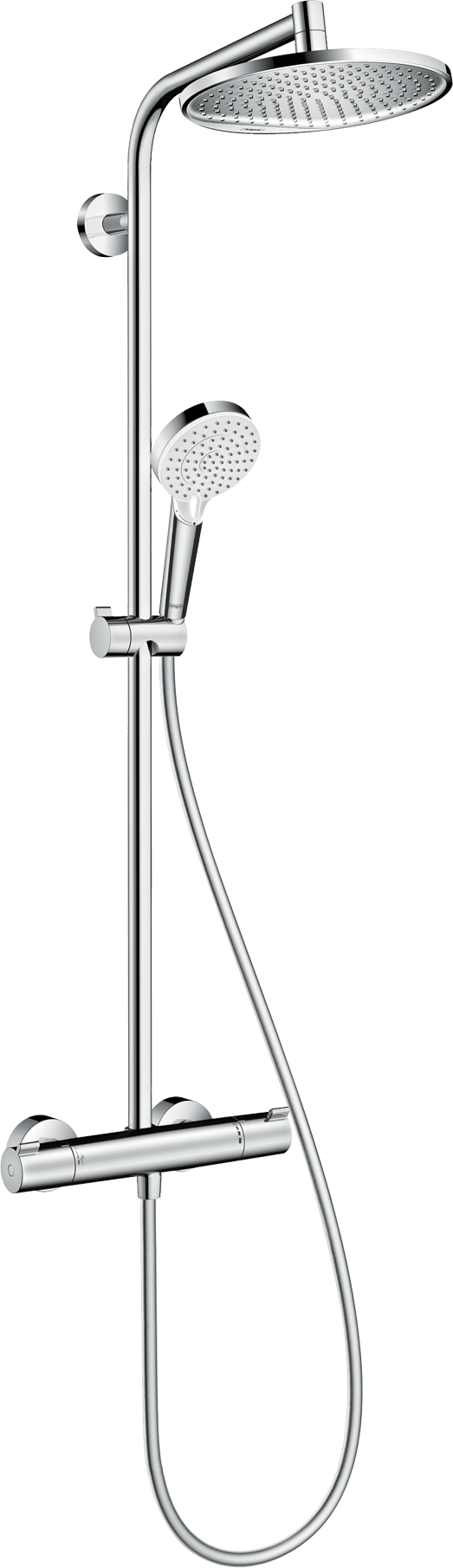 Hansgrohe Crometta S240 colonne de douche de pluie