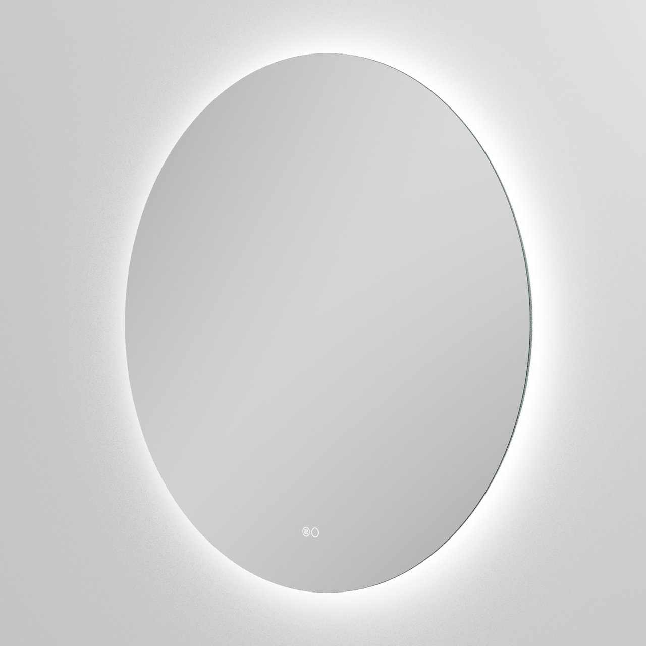 Balmani Giro Touch miroir rond lumineux et anti-buée Ø 90 cm