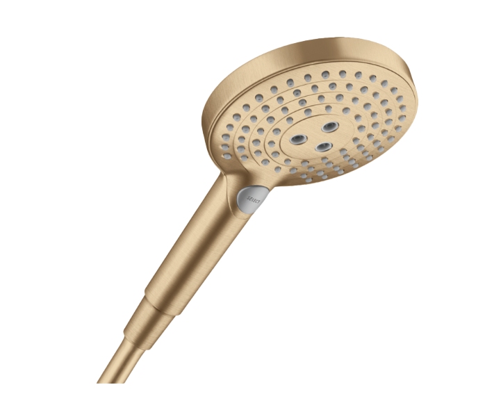 Hansgrohe Raindance Select S120 Handbrause 3 Strahlfunktionen Brushed Bronze