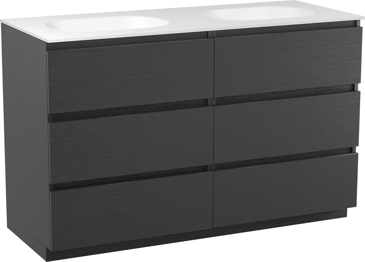 Balmani Lucida badkamermeubel met Tablo Oval Wastafel