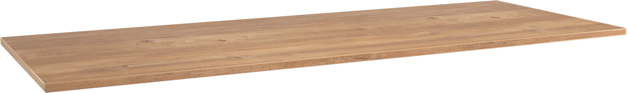 Storke Panton tablette simple ou double mélaminé chêne sauvage 140 x 52 cm