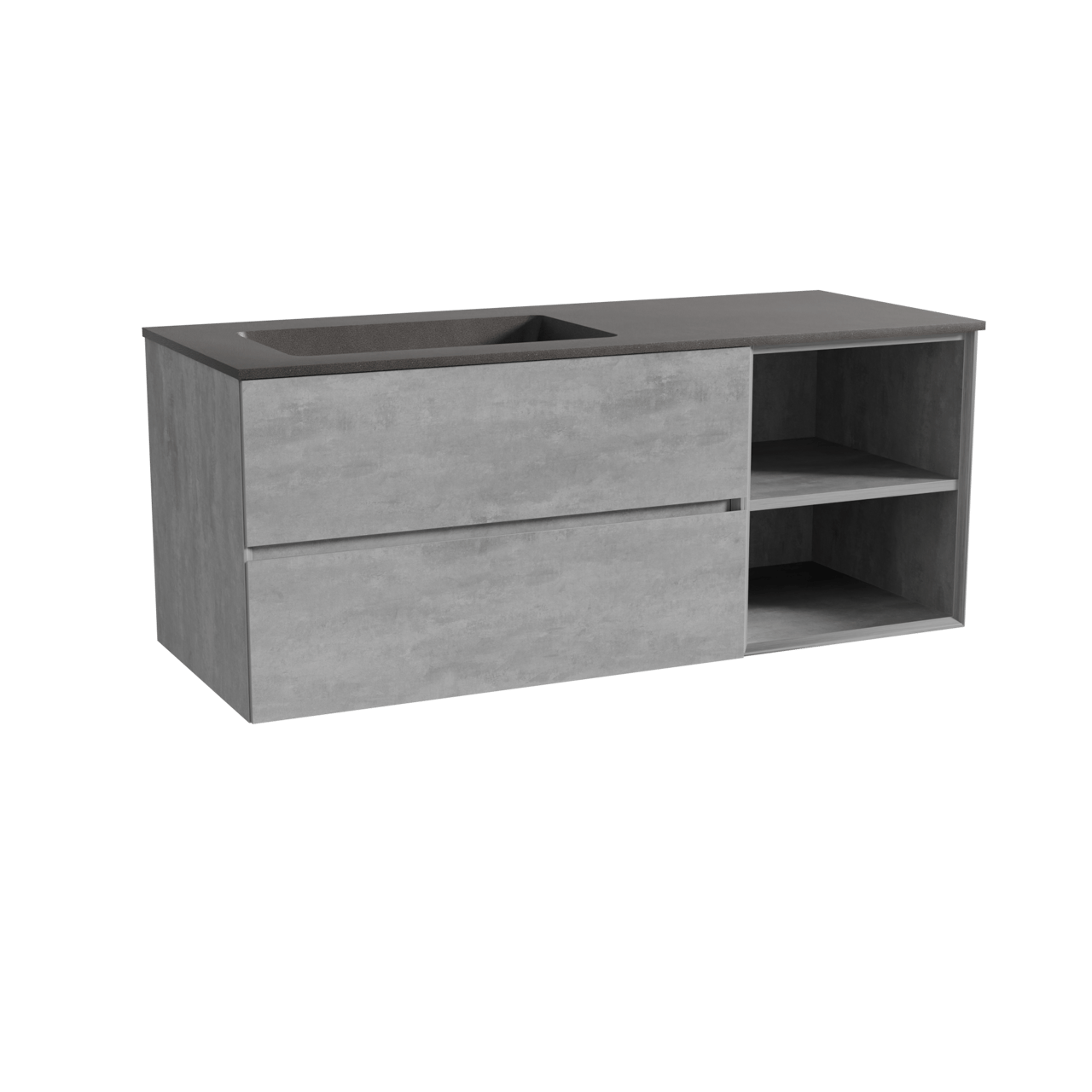 Storke Edge badkamermeubel met Scuro wastafel