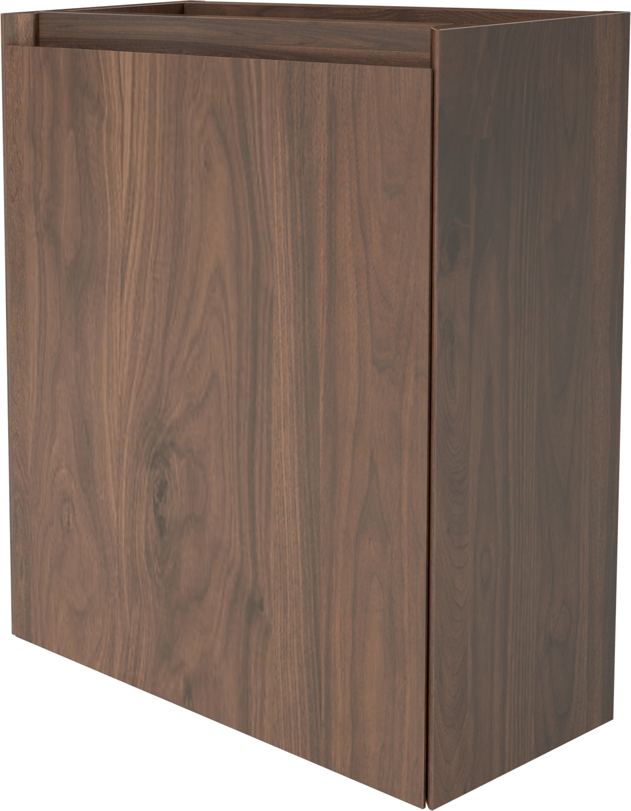 Balmani Mitra zwevende toiletmeubelkast 42 x 21 cm Amerikaanse notelaar