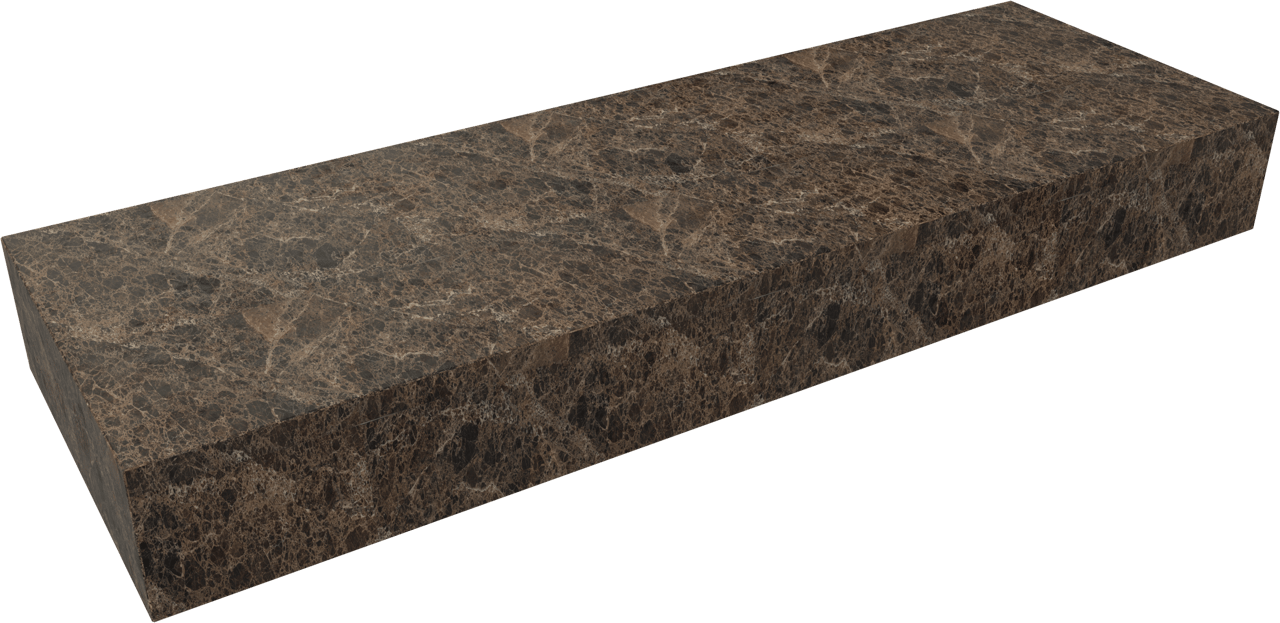 Balmani Nova lave-mains 60 x 20 cm marbre Dark Emperador