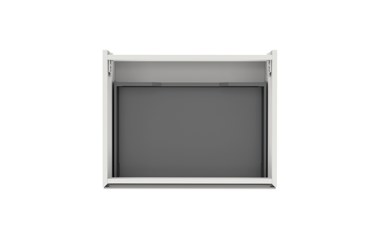 Storke Edge zwevende wastafelonderkast 65 x 52 cm mat wit 1 lade