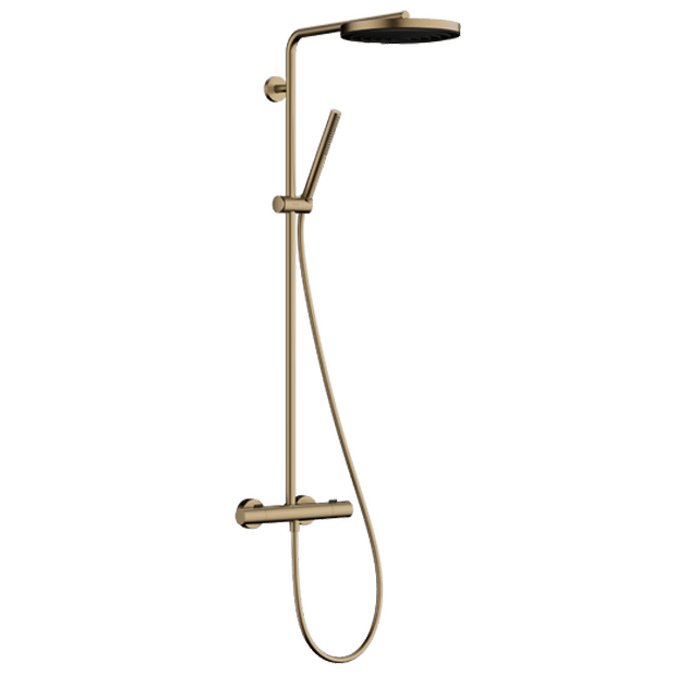 Hansgrohe Pulsify S260 Puro thermostatische kraan regendoucheset brushed bronze