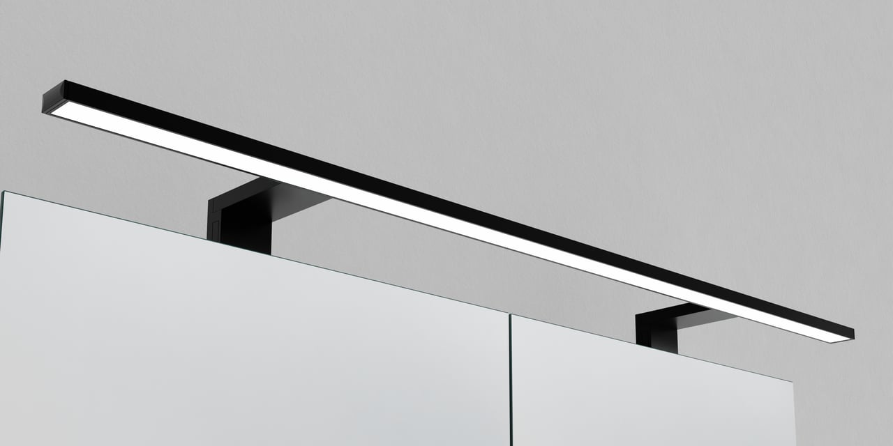 Luca Varess Cubico LED luminaire 80 cm noir, 6000K