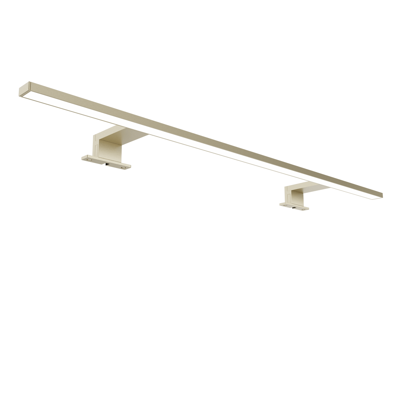 Luca Varess Cubico LED Beleuchtung 80 cm Brushed Champagne Gold