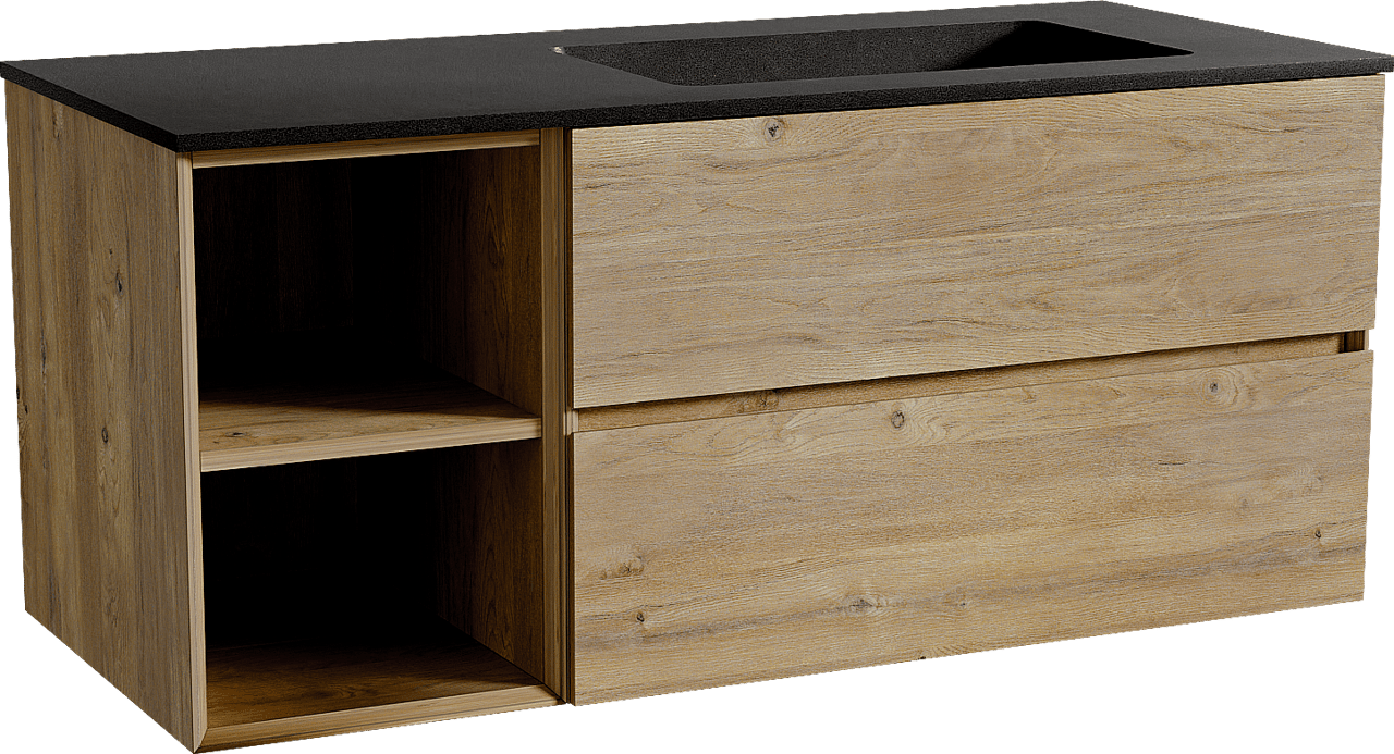 Storke Edge badkamermeubel met Scuro wastafel