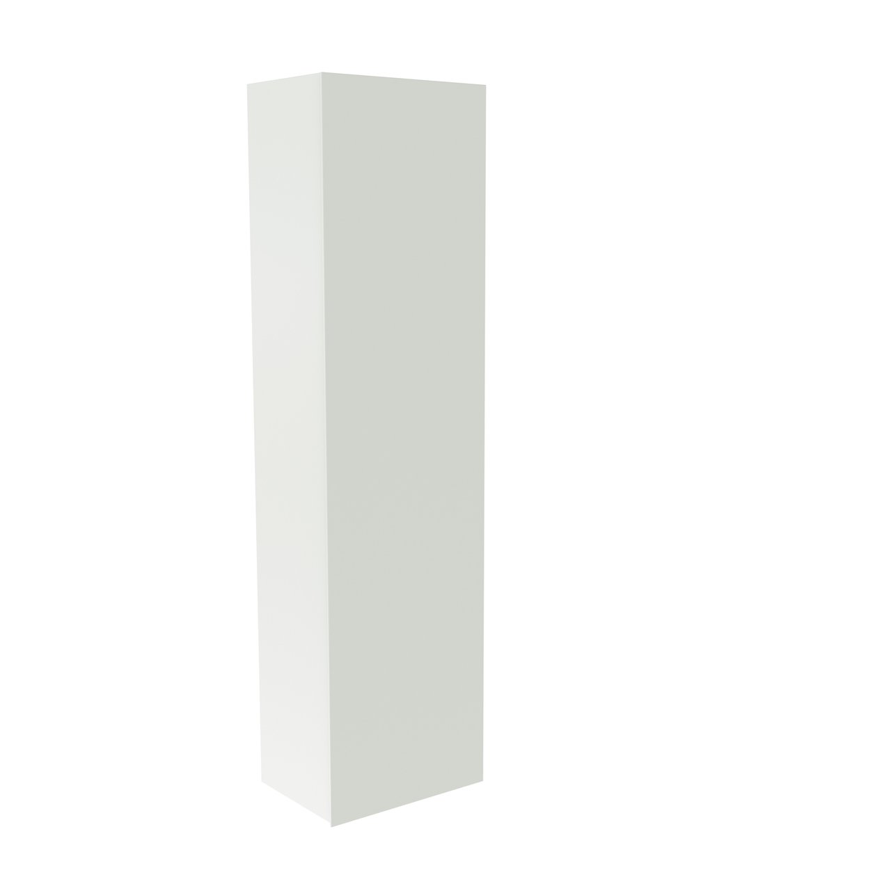 Balmani Studio hängender Hochschrank, weiß matt, 40 x 30 x 150 cm