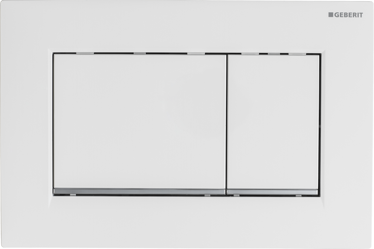 Sigma20 bedieningspaneel Hoogglans Wit voor UP320 of UP720 inbouwreservoir