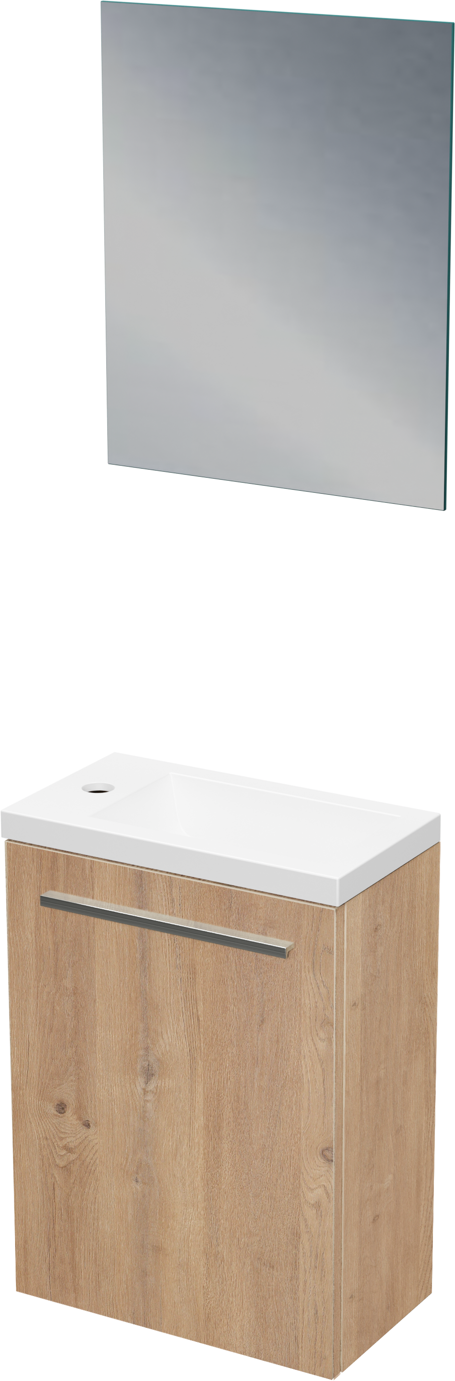 SanyOne Roxy toiletmeubel met Roxy wastafel