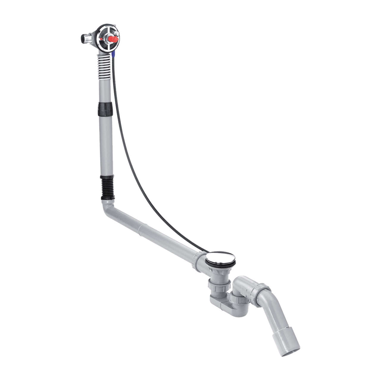 Hansgrohe Exafill S Corps d'encastrement garniture de remplissage, vidage et trop-plein