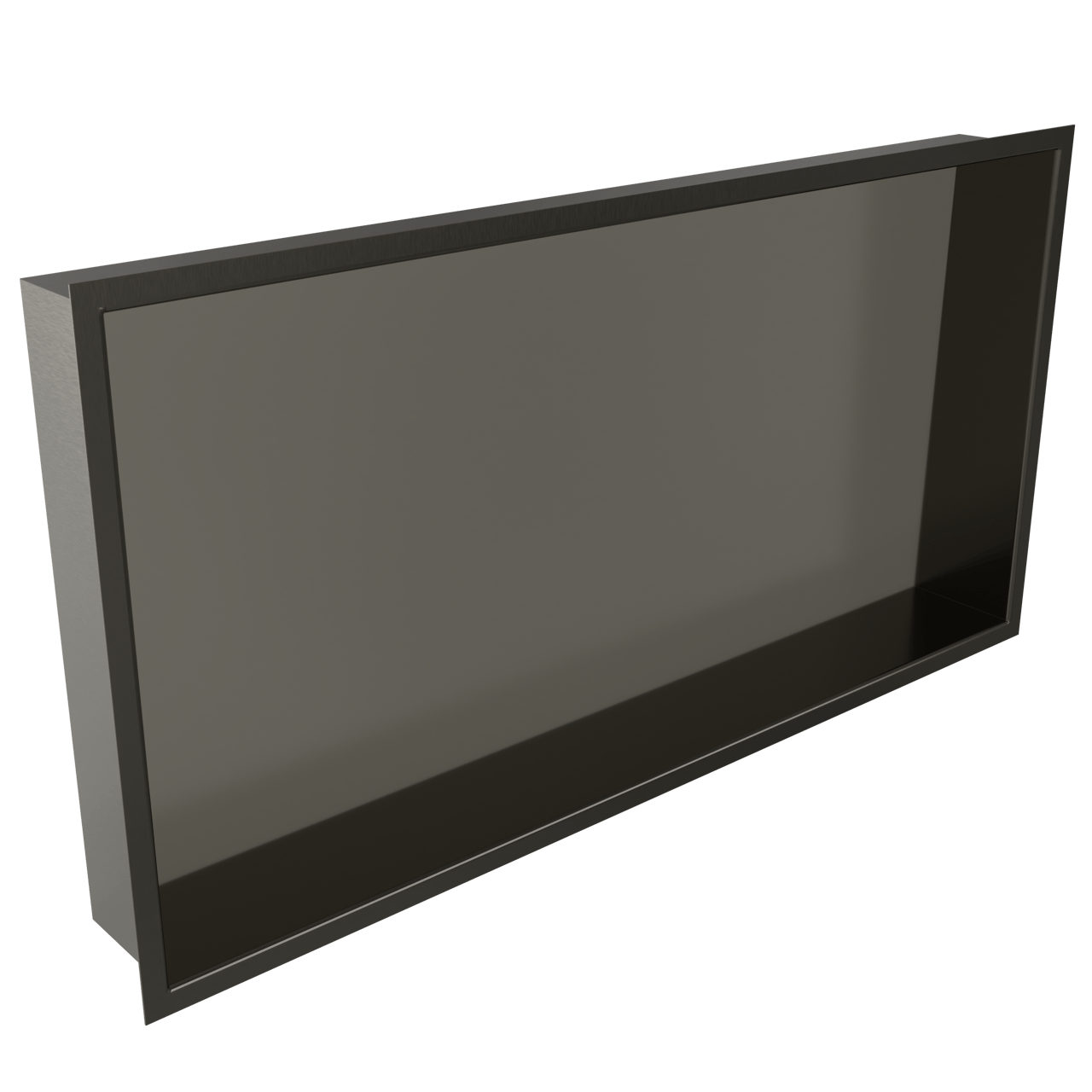 Blaufoss Box Niche encastrée, 60 x 30 cm, Brushed GunMetal