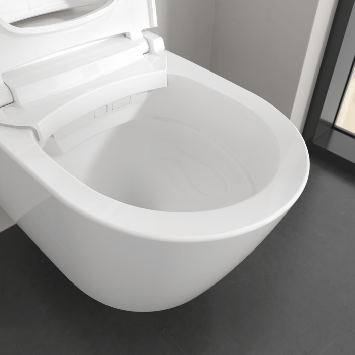 Villeroy & Boch Supreo Select douche toilet Glanzend Wit randloos