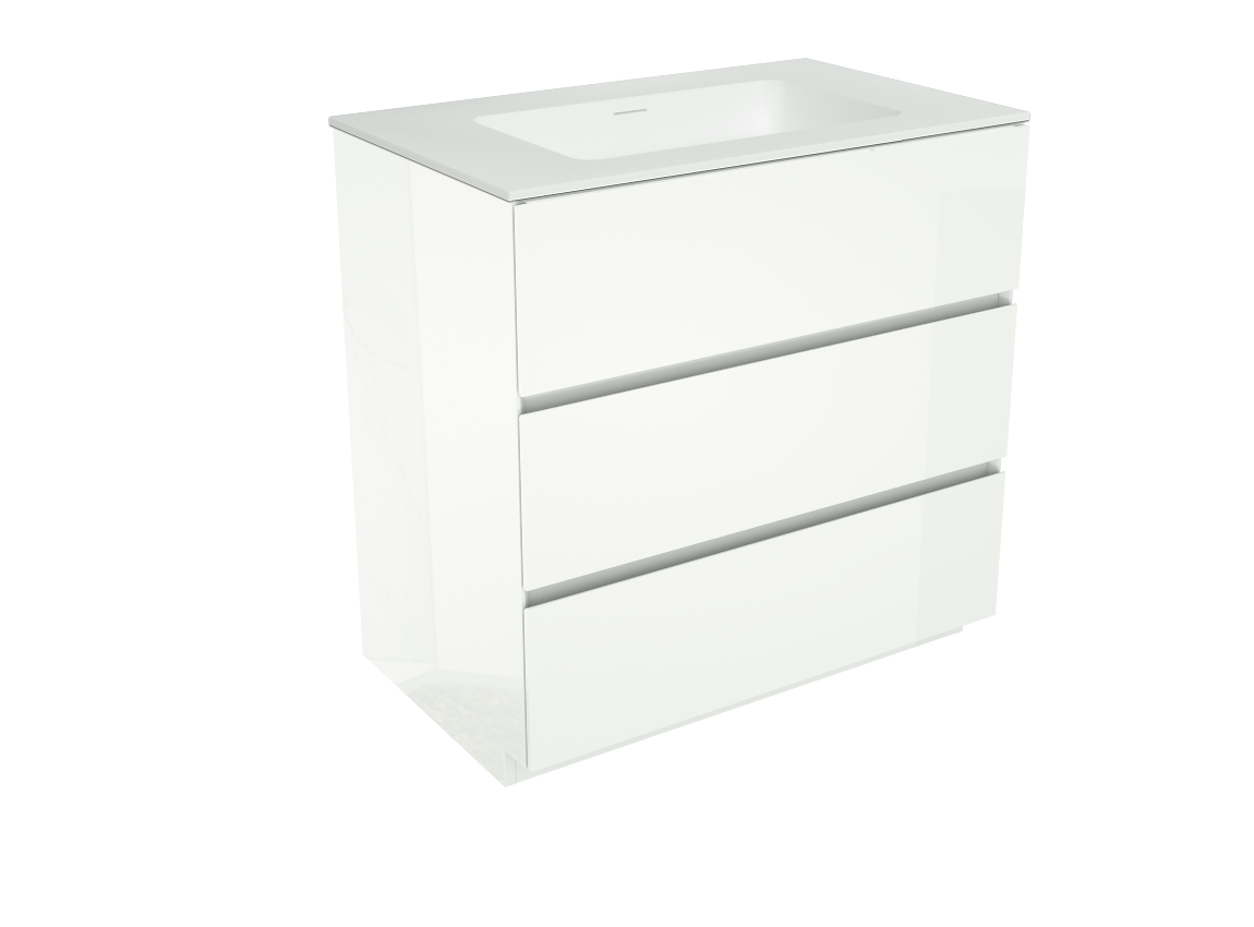 Storke Edge badkamermeubel met Mata wastafel