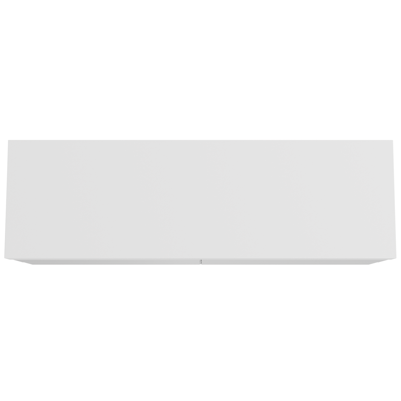 Balmani Mitra zwevend badkamermeubel 180 x 55 cm mat wit met Dominus enkel of dubbel tablet in solid surface mat wit