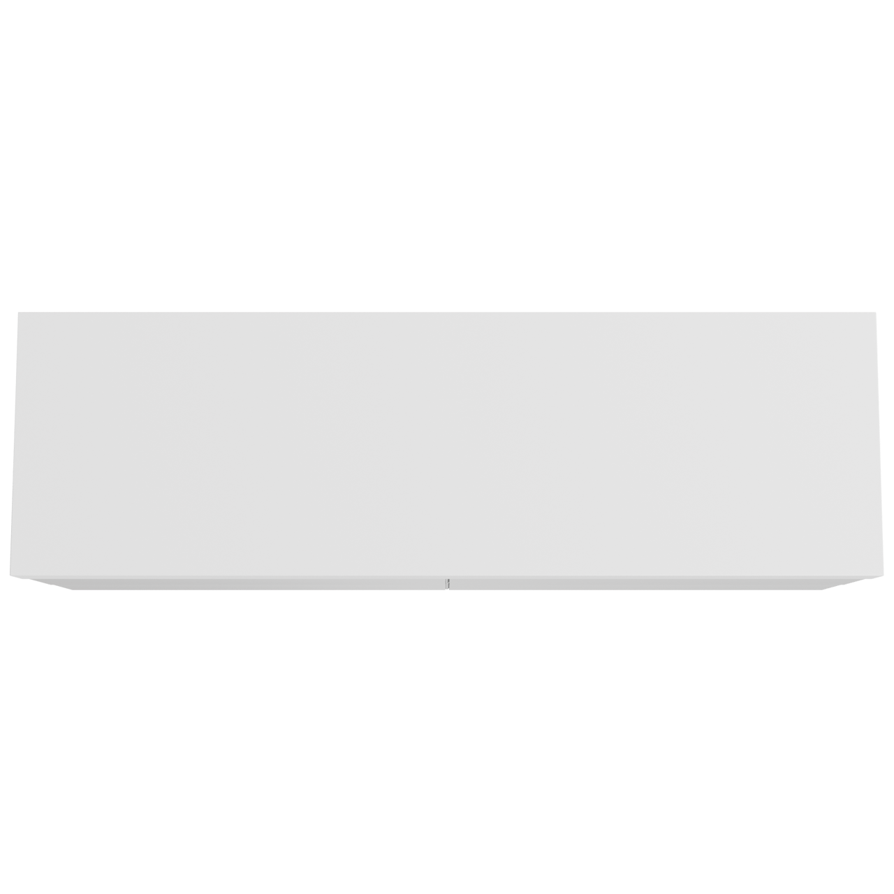 Balmani Mitra meuble salle de bains suspendu 180 x 55 cm blanc mat avec Dominus tablette simple ou double en solid surface blanc mat