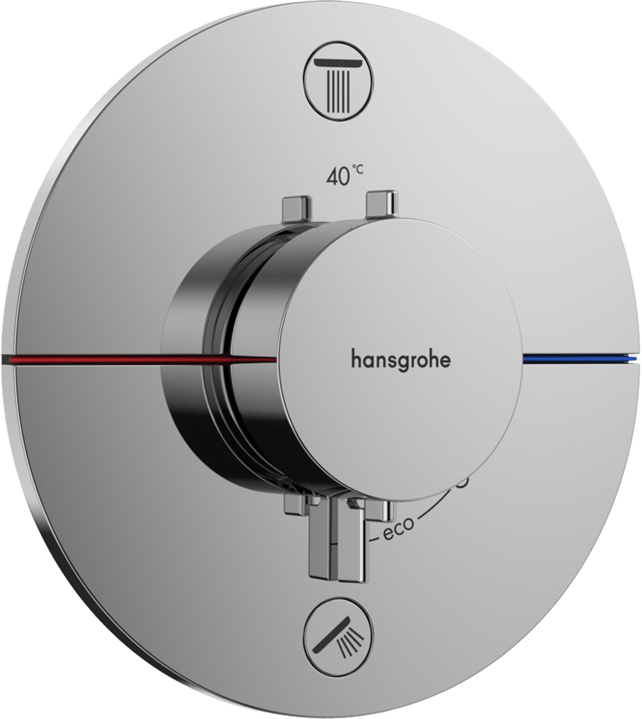 Hansgrohe Showerselect Comfort S robinet de baignoire encastré EN1717, élément encastré non inclus