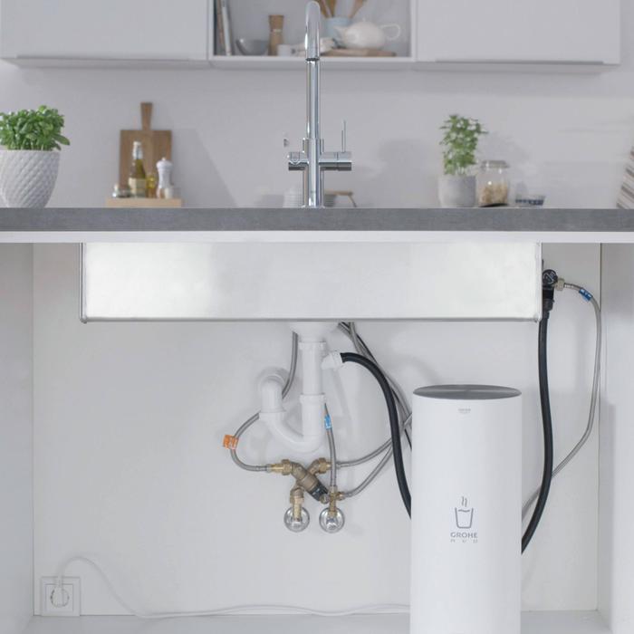 Grohe Red Duo keukenkraan glanzend chroom