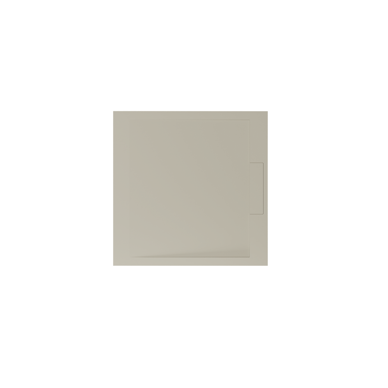 Balmani Andes duschwanne 90 x 90 cm Top Solid seidengrau