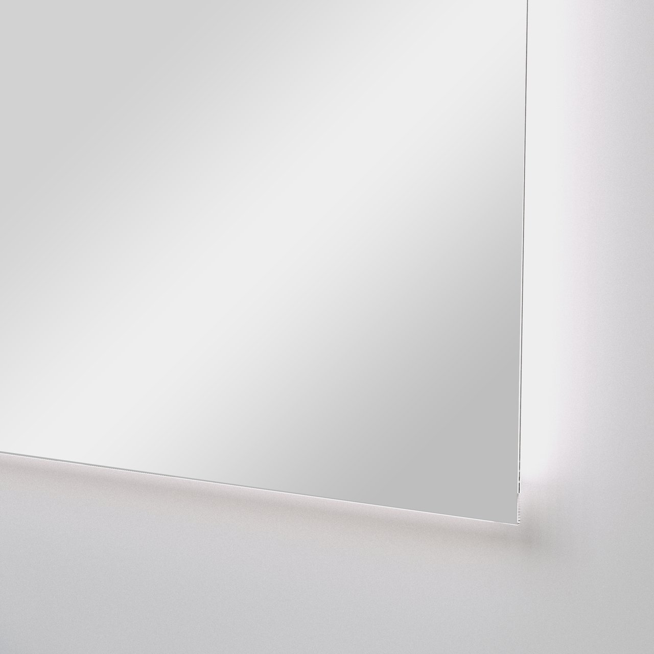 Balmani Giro miroir rectangulaire lumineux et anti-buée 135 x 65 cm