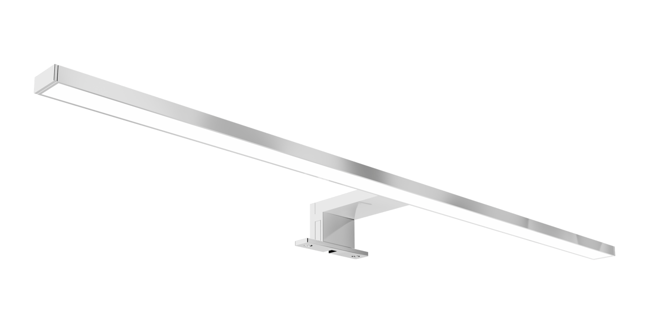 Luca Varess Cubico LED luminaire 65 cm chrome, 4000K