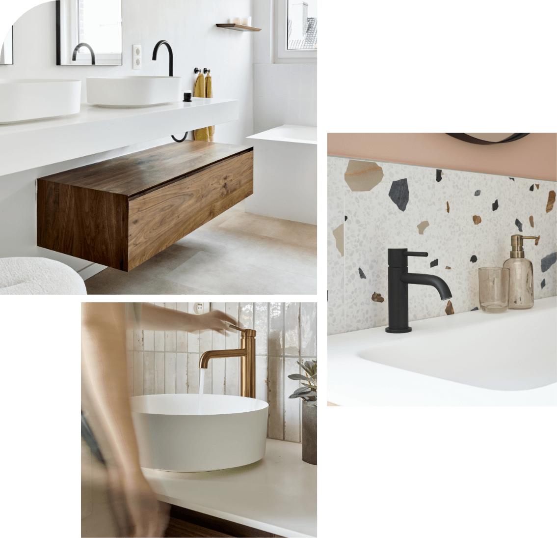 lavabo  armoire  robinet