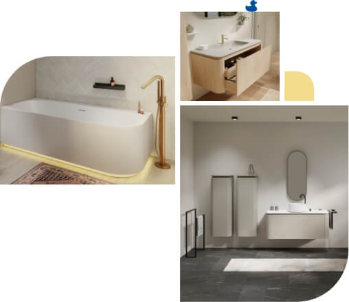 salle de bain  baignoire  miroir  armoire  lavabo